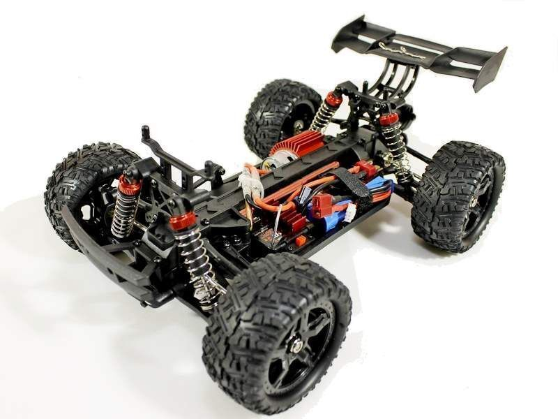 Радиоуправляемая трагги Remo Hobby S EVO-R (синий) 4WD 2.4G 1/16 RTR