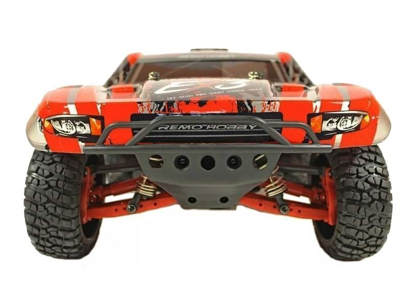 Радиоуправляемый шорт-корс Remo Hobby EX3 UPGRADE (красный) 4WD 2.4G 1/10 RTR