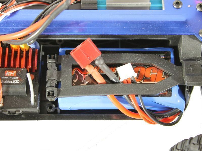 Радиоуправляемый монстр Remo Hobby SMAX Brushless V2.0 (красный) 4WD 2.4G 1/16 RTR