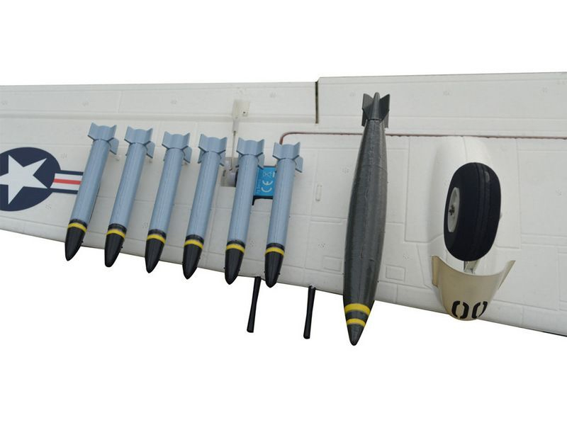 Радиоуправляемый самолет Top RC A1 Sky Raider Pro белый 800мм flight controller PNP