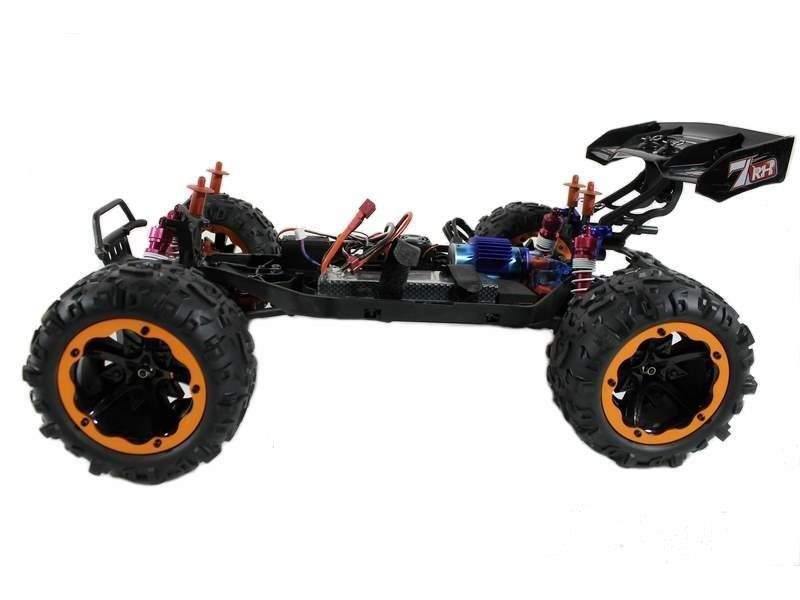 Радиоуправляемая трагги Remo Hobby EVO-R Brushless UPGRADE (зеленая) 4WD 2.4G 1/8 RTR