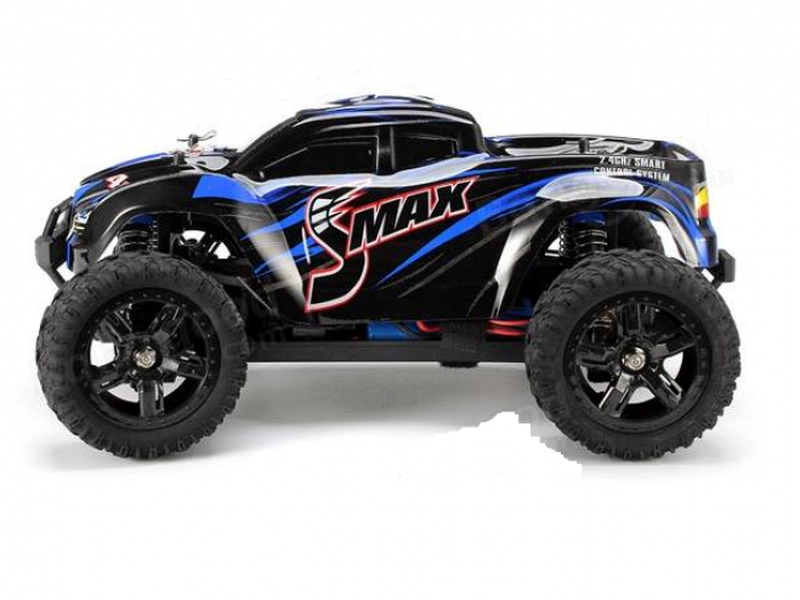 Радиоуправляемый монстр Remo Hobby SMAX (синий) 4WD 2.4G 1/16 RTR