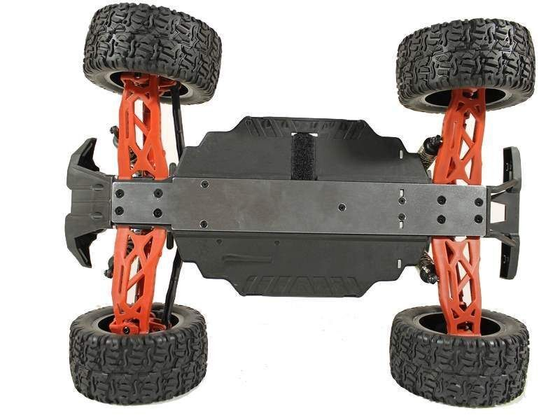 Радиоуправляемый монстр Remo Hobby MMAX PRO UPGRADE (синий) 4WD 2.4G 1/10 RTR