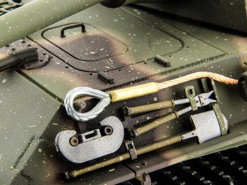 Р/У танк Taigen 1/16 Panther type F с ИК пушкой HC версия, башня на 360, подшипники в ред, 2.4G RTR