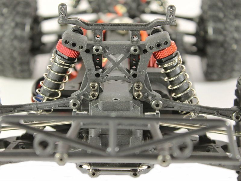 Радиоуправляемый шорт-корс Remo Hobby Rocket V2.0 (красный) 4WD 2.4G 1/16 RTR