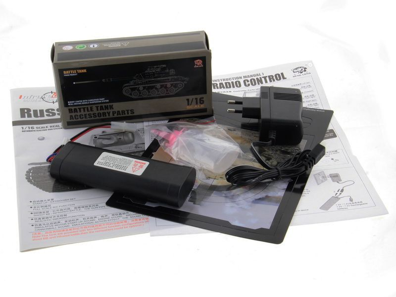 P/У танк Heng Long 1/16 KV-1 (Россия) 2.4G RTR PRO