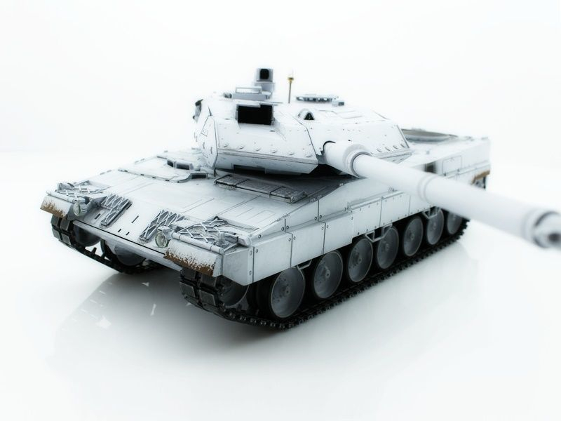 Радиоуправляемый танк Taigen 1/16 Leopard 2 A6 (Германия) UN 2.4G RTR, деревянная коробка