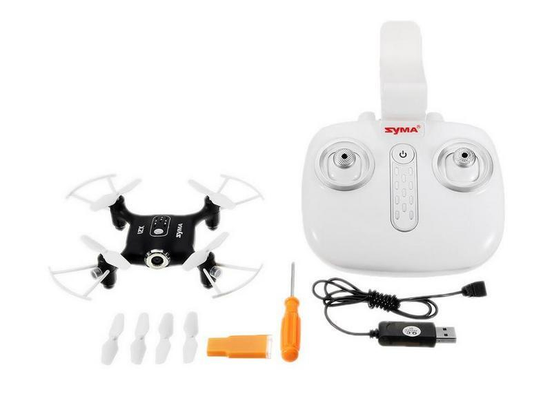 Р/У квадрокоптер Syma X21W с FPV трансляцией Wi-Fi, камера 0,3 Мп, 2.4G RTF
