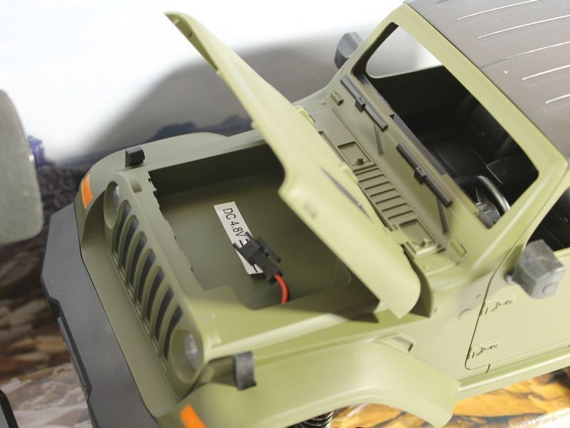 Радиоуправляемый краулер Double Eagle JEEP 1:14 4WD 2.4G (кузов пикап)