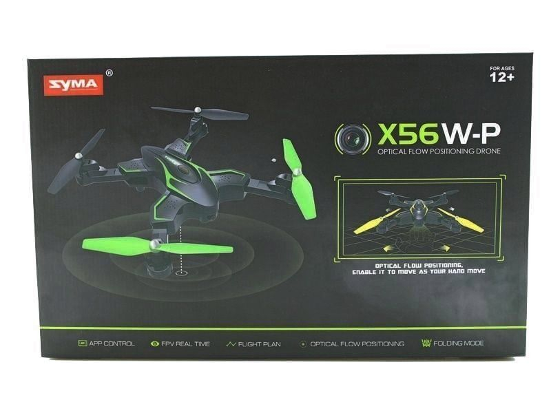 Р/У квадрокоптер Syma X56W-P Folding Wizard с FPV трансляцией Wi-Fi, оптич.стабил., барометр, 2.4G