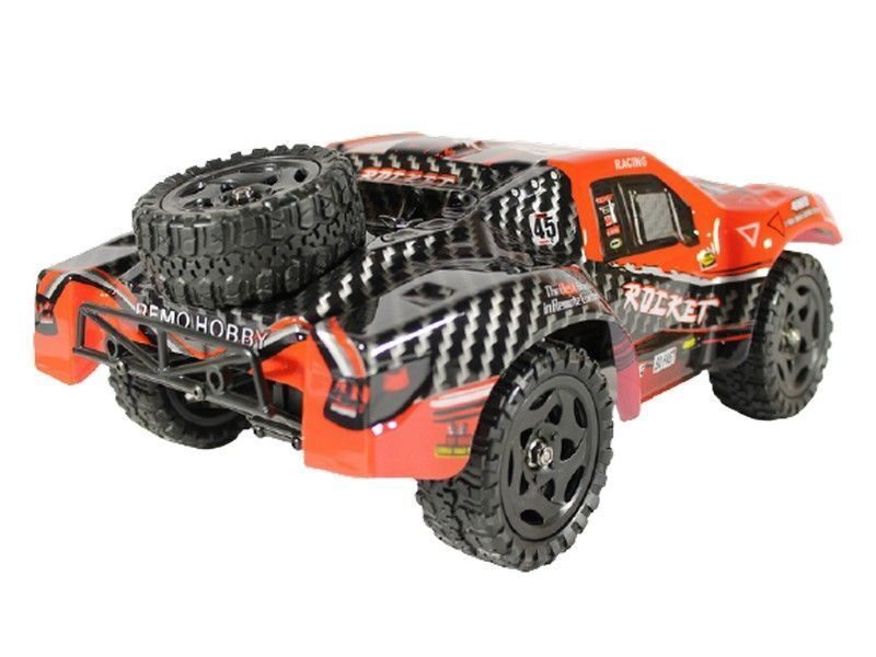 Радиоуправляемый шорт-корс Remo Hobby Rocket V2.0 (красный) 4WD 2.4G 1/16 RTR