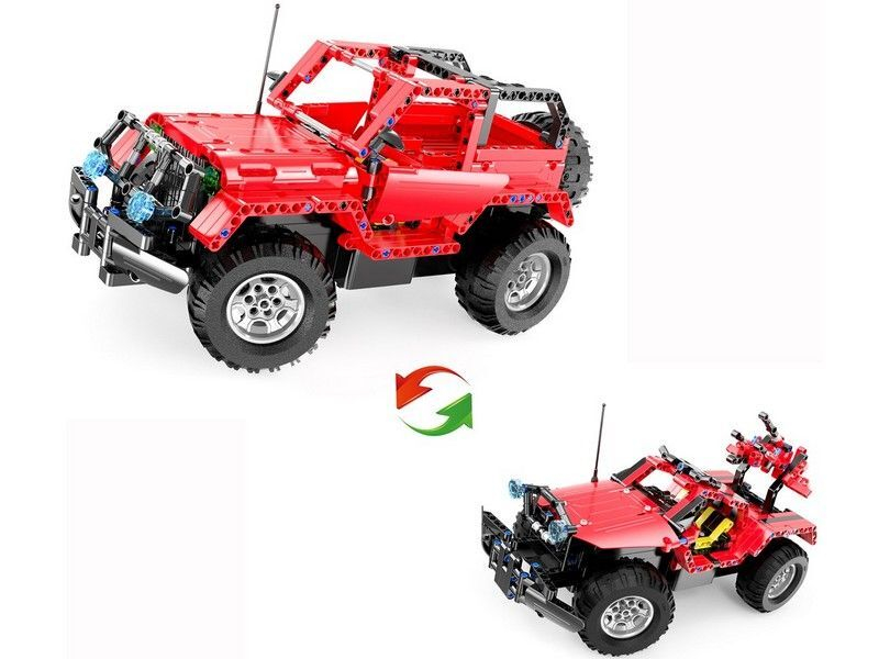 Р/У конструктор CaDA Technic машина Jeep Wrangler (531 деталь)