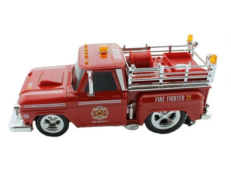 Р/У пожарная машина из серии "Muscle Сar" с тюнингом 1/16 + свет + звук