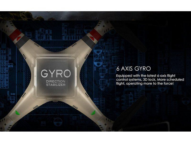 Р/У квадрокоптер Syma X8HC 2.4G RTF с HD камерой, барометр