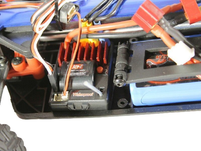 Радиоуправляемая трагги Remo Hobby S EVO-R Brushless UPGRADE V2.0 (красный) 4WD 2.4G 1/16 RTR