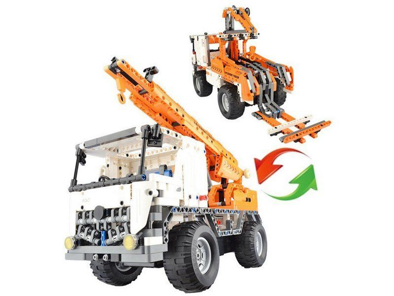 Р/У конструктор CaDA Technic автокран (839 деталей)