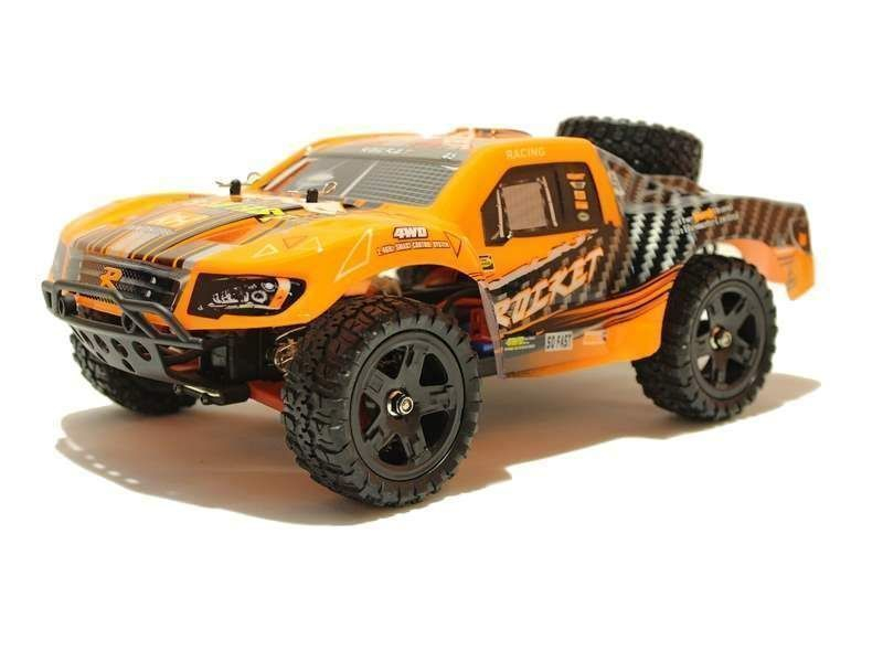 Радиоуправляемый шорт-корс Remo Hobby Rocket Brushless UPGRADE (оранжевый) 4WD 2.4G 1/16 RTR