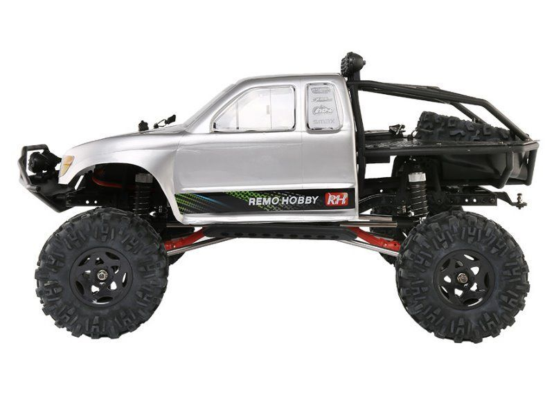 Радиоуправляемый краулер Remo Hobby Trial Rigs Truck (серебристый) 4WD 2.4G 1/10 RTR
