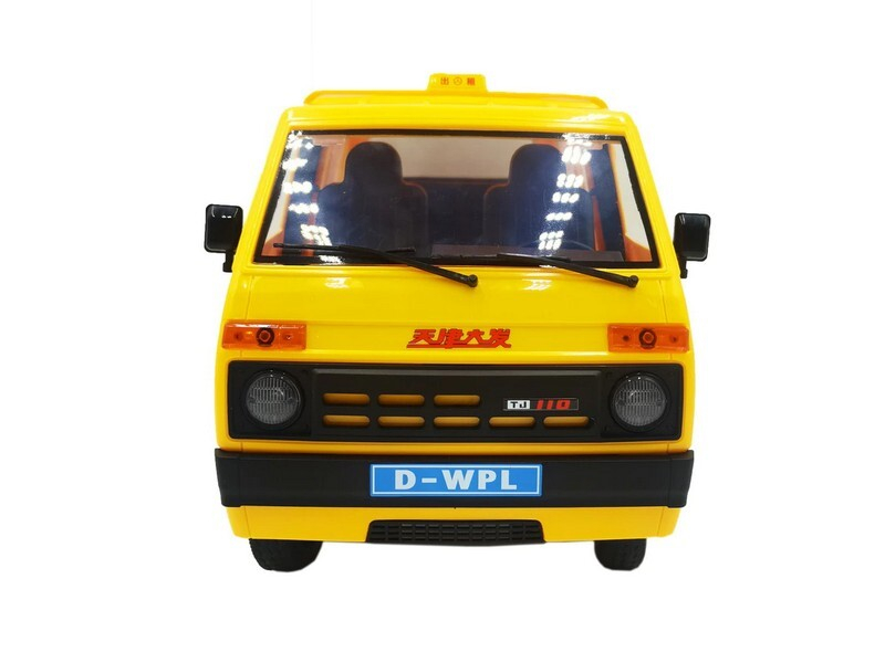 Радиоуправляемый автомобиль WPL минивен (желтый) 2.4G 1/10 RTR