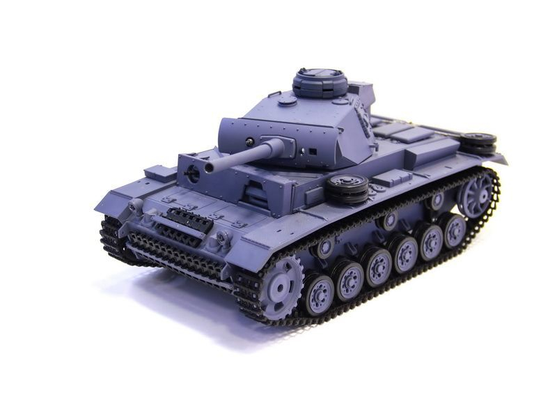 Радиоуправляемый танк Heng Long Panzer III type L Original V6.0 2.4G 1/16 RTR