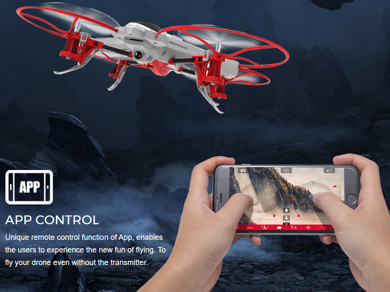 Р/У квадрокоптер Syma X14WPRO с FPV трансляцией Wi-Fi, камера 2Мп, 2.4G RTF