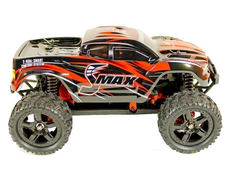 Радиоуправляемый монстр Remo Hobby SMAX Brushless UPGRADE (красный) 4WD 2.4G 1/16 RTR