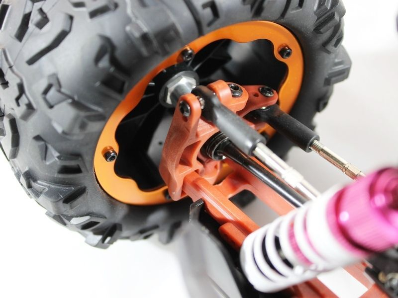 Радиоуправляемая трагги Remo Hobby EVO-R Brushless UPGRADE (зеленая) 4WD 2.4G 1/8 RTR