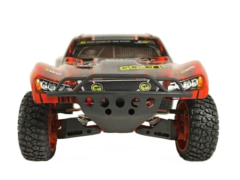 Радиоуправляемый шорт-корс Remo Hobby 9EMU Brushless (красный) 4WD 2.4G 1/8 RTR