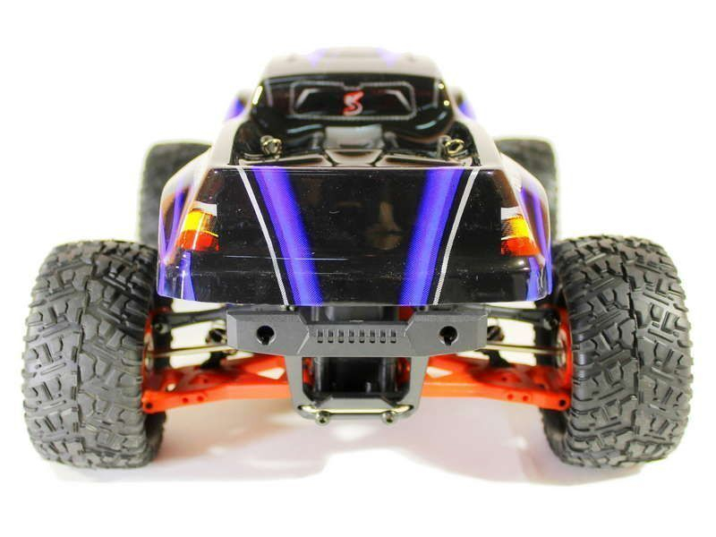 Радиоуправляемый монстр Remo Hobby SMAX UPGRADE (синий) 4WD 2.4G 1/16 RTR