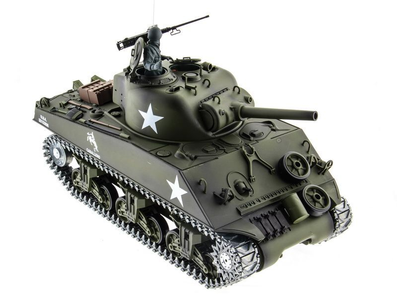 Р/У танк Heng Long 1/16 M4A3 Sherman 2.4G RTR PRO