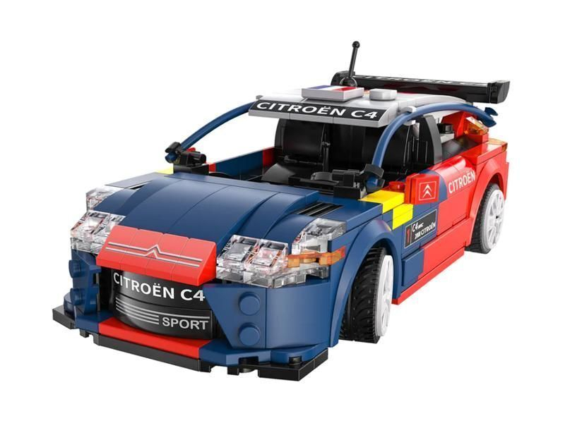 Радиоуправляемый конструктор CADA раллийный автомобиль Citroën C4WRC 1/20 (329 деталей)