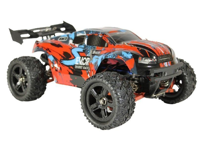 Радиоуправляемая трагги Remo Hobby S EVO-R Brushless UPGRADE V2.0 (красный) 4WD 2.4G 1/16 RTR