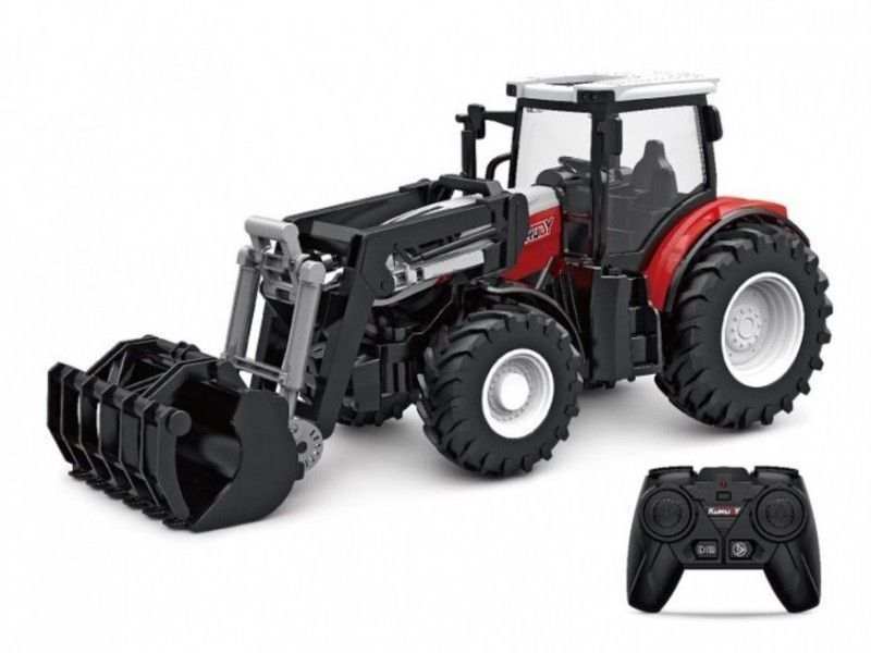 Р/У фермерский трактор Korody с фронтальным погрузчиком 1/24 2.4G 6CH RTR