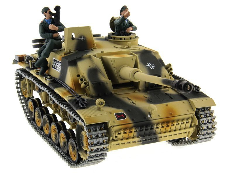 Радиоуправляемый танк Taigen 1/16 SturmgeschutzIIIausf.gsd.kfz. (Германия) HC версия 2.4G RTR