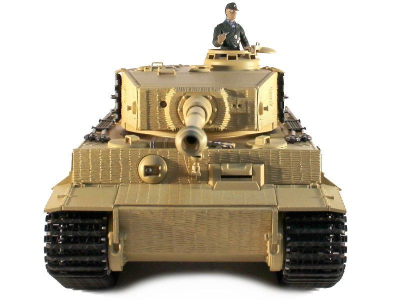 P/У танк Taigen 1/16 Tiger 1 (Германия, поздняя версия) 2.4G RTR песочный