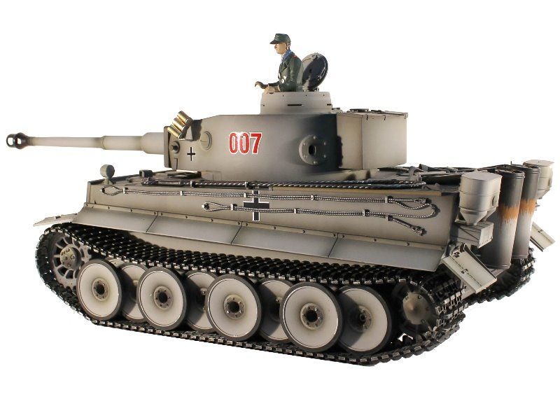 P/У танк Taigen 1/16 Tiger 1 (Германия, ранняя версия) HC 2.4G RTR серый