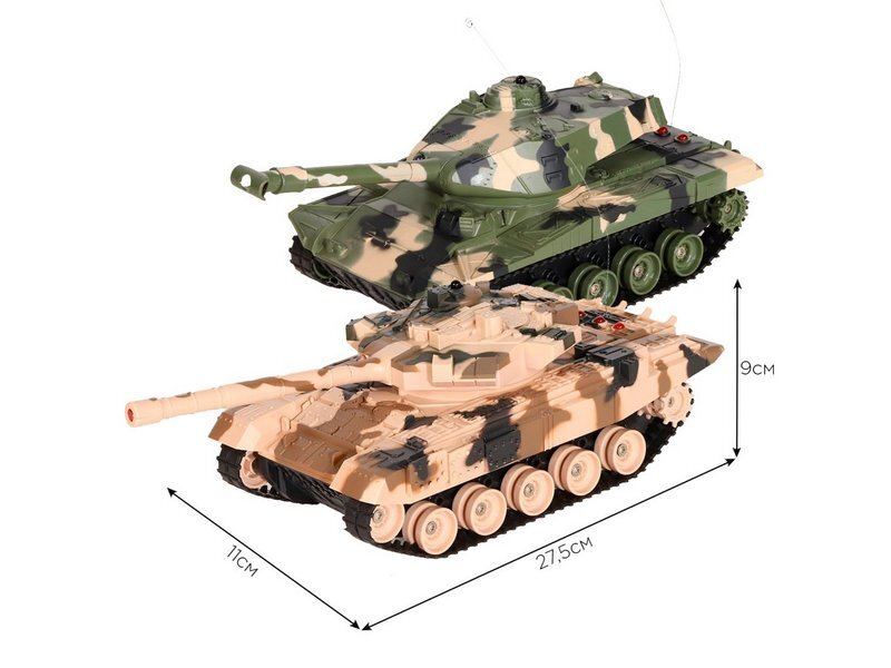 Радиоуправляемый танковый бой AUTODRIVE JB1168619 1/32, 27/40МГц