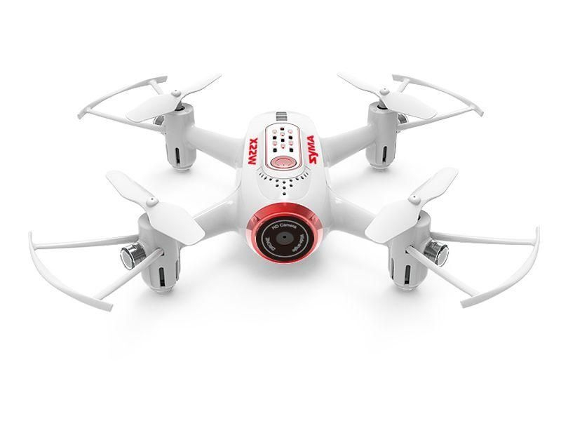 Р/У квадрокоптер Syma X22W-1 с FPV трансляцией Wi-Fi, камера 0,3 Мп, 2.4G RTF