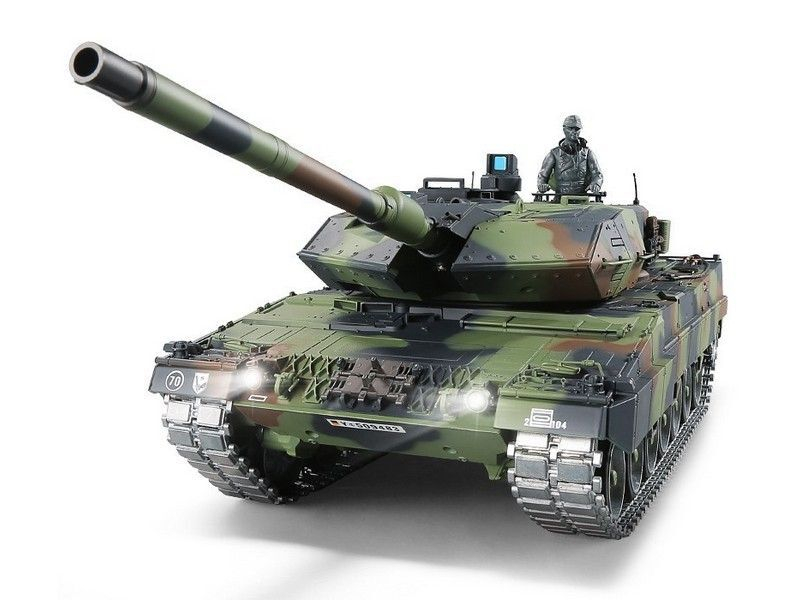Радиоуправляемый танк Heng Long Leopard 2 A6 UpgradeA V6.0 2.4G 1/16 RTR