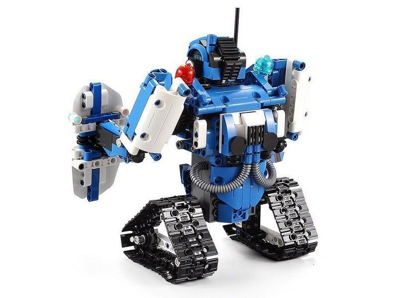 Радиоуправляемый конструктор CADA 2 в 1 полицейский робот-трансформер (556 деталей)