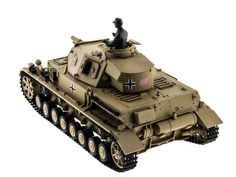 Р/У танк Heng Long 1/16 Dak PZ.Kpfw. IV Ausf. F-1 (Германия) 2.4G RTR