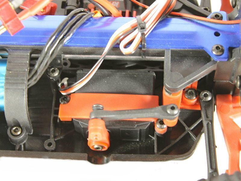 Радиоуправляемый монстр Remo Hobby SMAX Brushless UPGRADE V2.0 (красный) 4WD 2.4G 1/16 RTR