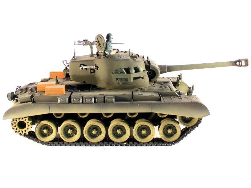 Р/У танк Taigen 1/16 M26 Pershing Snow leopard (США) PRO 2.4G RTR