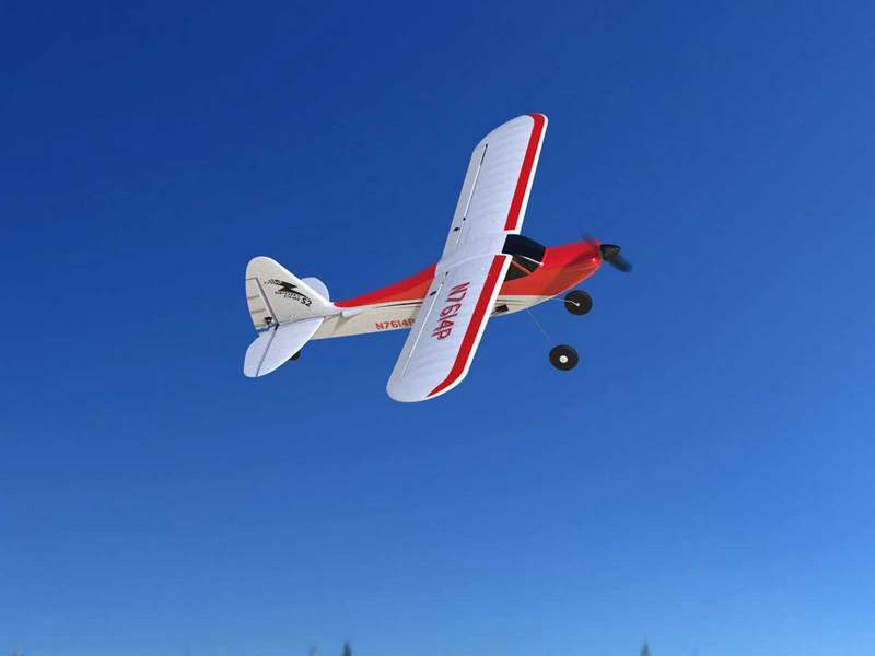 Радиоуправляемый самолет Volantex RC Sport Cub 500мм 2.4G 4ch LiPo RTF with Gyro