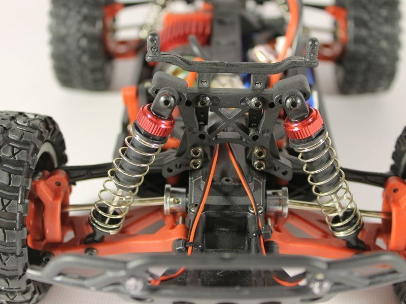 Радиоуправляемый шорт-корс Remo Hobby Rocket UPGRADE V2.0 (оранжевый) 4WD 2.4G 1/16 RTR