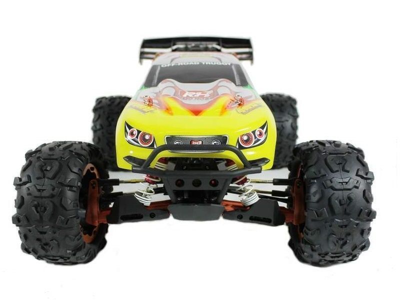 Радиоуправляемая трагги Remo Hobby EVO-R Brushless UPGRADE (красная) 4WD 2.4G 1/8 RTR