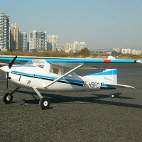 Радиоуправляемый самолет Top RC Cessna ST 1.5m C185 KIT