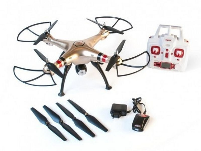 Р/У квадрокоптер Syma X8HC 2.4G RTF с HD камерой, барометр