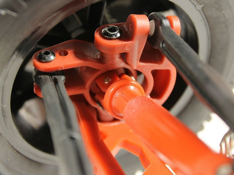 Радиоуправляемый монстр Remo Hobby MMAX UPGRADE (красный) 4WD 2.4G 1/10 RTR