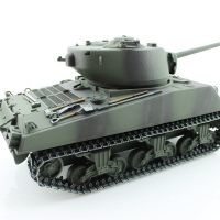 Радиоуправляемый танк Torro Sherman M4A3 76mm, 1/16 2.4G, ВВ-пушка, деревянная коробка
